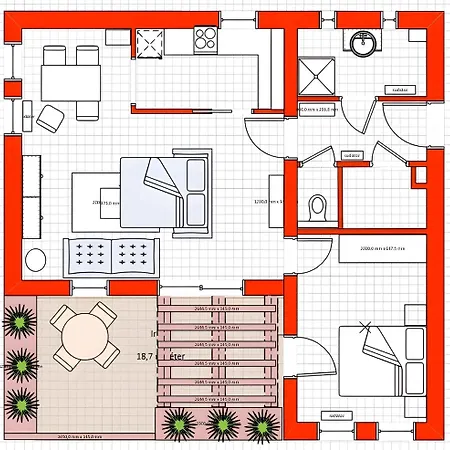 דירה In 36663 Balatonalmádi